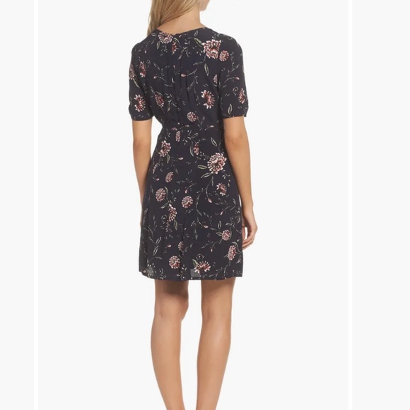 Bardot Tie Front Floral Dress - Picture 3 of 12